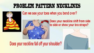 Fix Gaping Necklines, Round Backs, Sway Backs Before Cutting Out Your Pattern