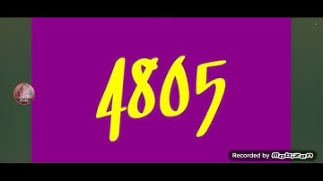 challenge countdown from 8000 Alls