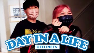 a normal day with offlinetv | behind the scenes vlog