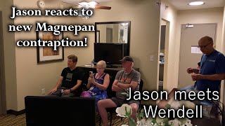 Schiit Audio co-founder Jason’s surprise reaction to Magnepans that have bass! (No, not the LRS+)