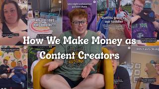 How We Became Content Creators | Where Does Our Money Come From?