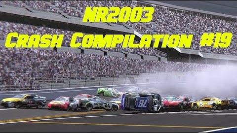NR2003 Crash Compilation #19 | Superspeedway Edition