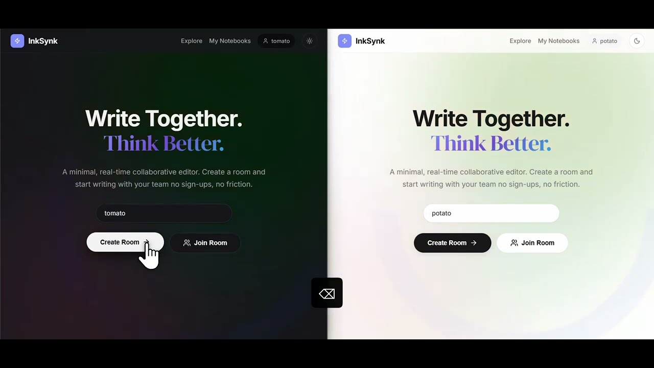 InkSynk-A Real-Time Collaborative Editor - YouTube