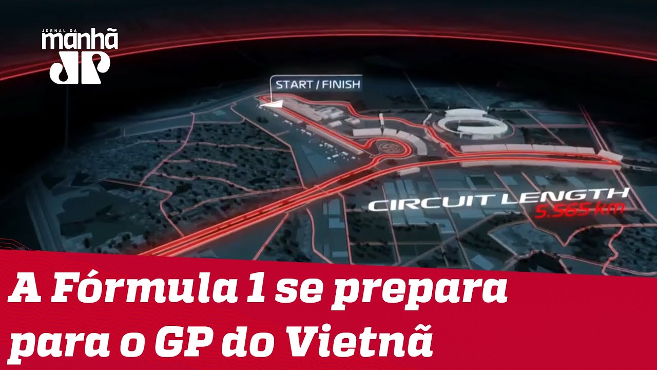 A Fórmula 1 se prepara para o GP do Vietnã | Máquinas na Pan - YouTube