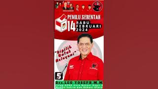 Salam Pancasila, Salam Lima Jari, Coblos Nomor 5, LEO YOSEPH untuk Bekasi.