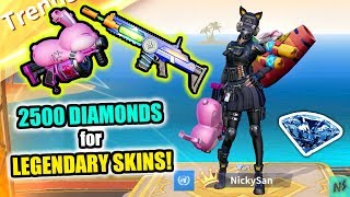 Spending 2500 Gems For Legendary Skin In Creative Destruction - Pc Version Gameplay Hd