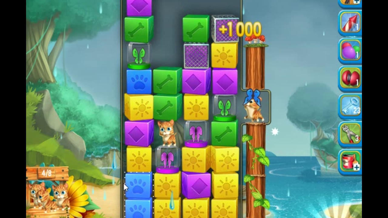 Pet Rescue Saga, Pet Island, 21st April 2017, level 2 😈 ►TOBIAS DEAMON◄