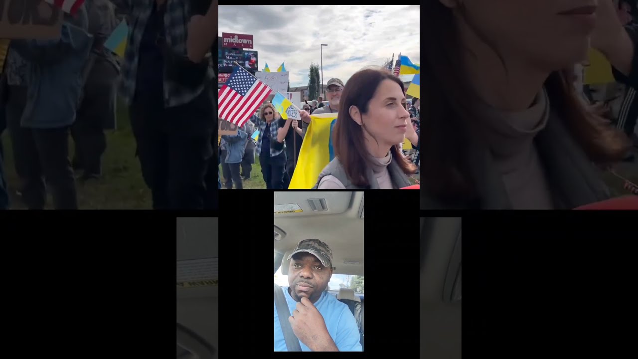 Mass Protest In Alaska Anchorage Stands With Ukraine Despite Trump Putin Talks