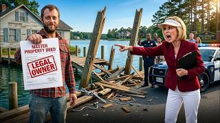 HOA Destroyed My Dock and Called The Cops... Not Knowing Who I Really Was