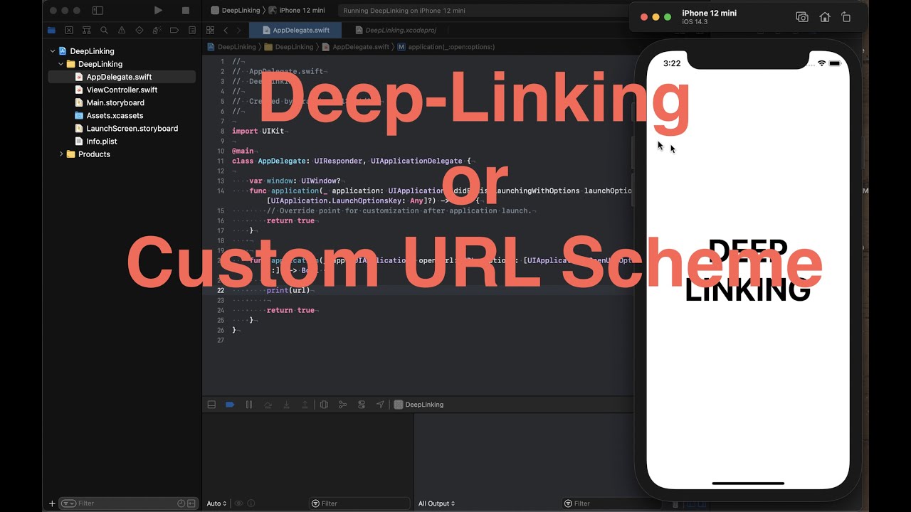 Deep-Linking Or Custom Url Scheme