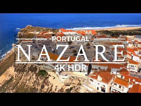 Nazare, Portugal 🇵🇹 in 4K HDR 60fps by Drone