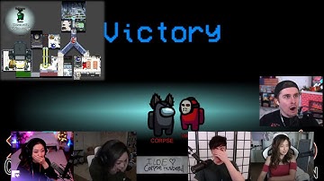 3 minute speedrun impostor win rae & corpse | Rae, Corpse, Sykkuno, Ludwig | Among us Clip [#20]