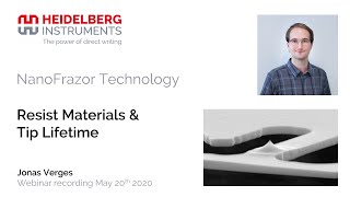 NanoFrazor Technology 6 - Resist Materials & Tip Lifetime