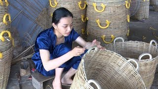 Làng nghề sản xuất mây tre tỉnh Tây Ninh đang gặp khó khăn