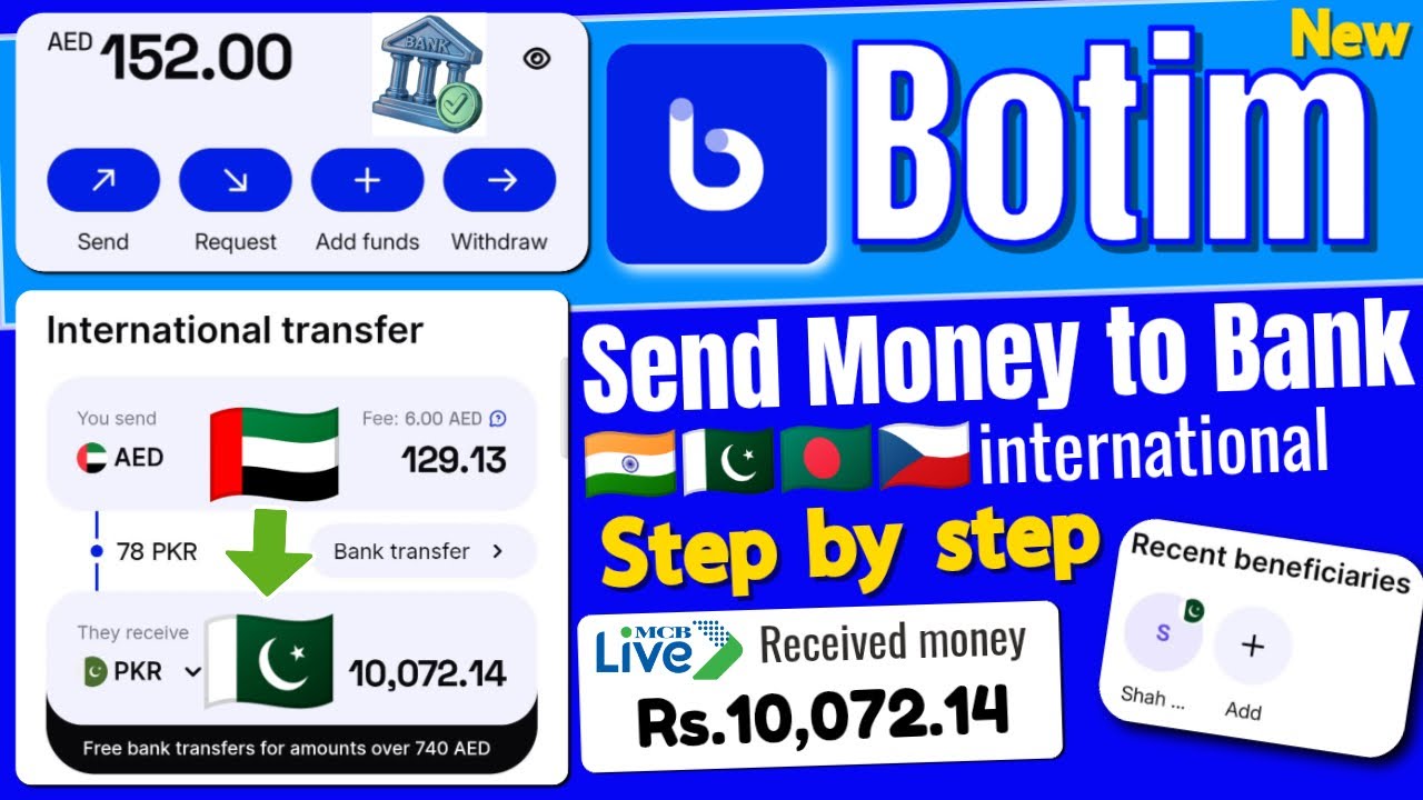 Botim App Se paise kaise transfer kare new update / How to Send ...