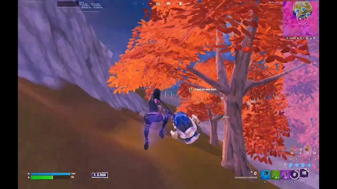 How to Infinite Shockwave Hammer Glitch (fortnite) YouTube