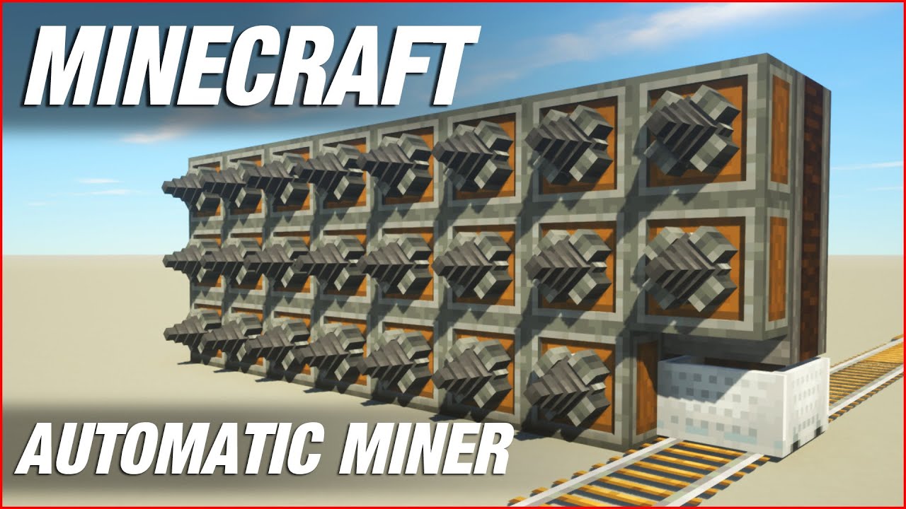 Automatic Miner | Minecraft Create Mod Tutorial