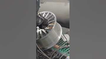 How To Do Surface Treatment After Five-Axis CNC Machining Of Car Wheels#manufacturing #automobile
