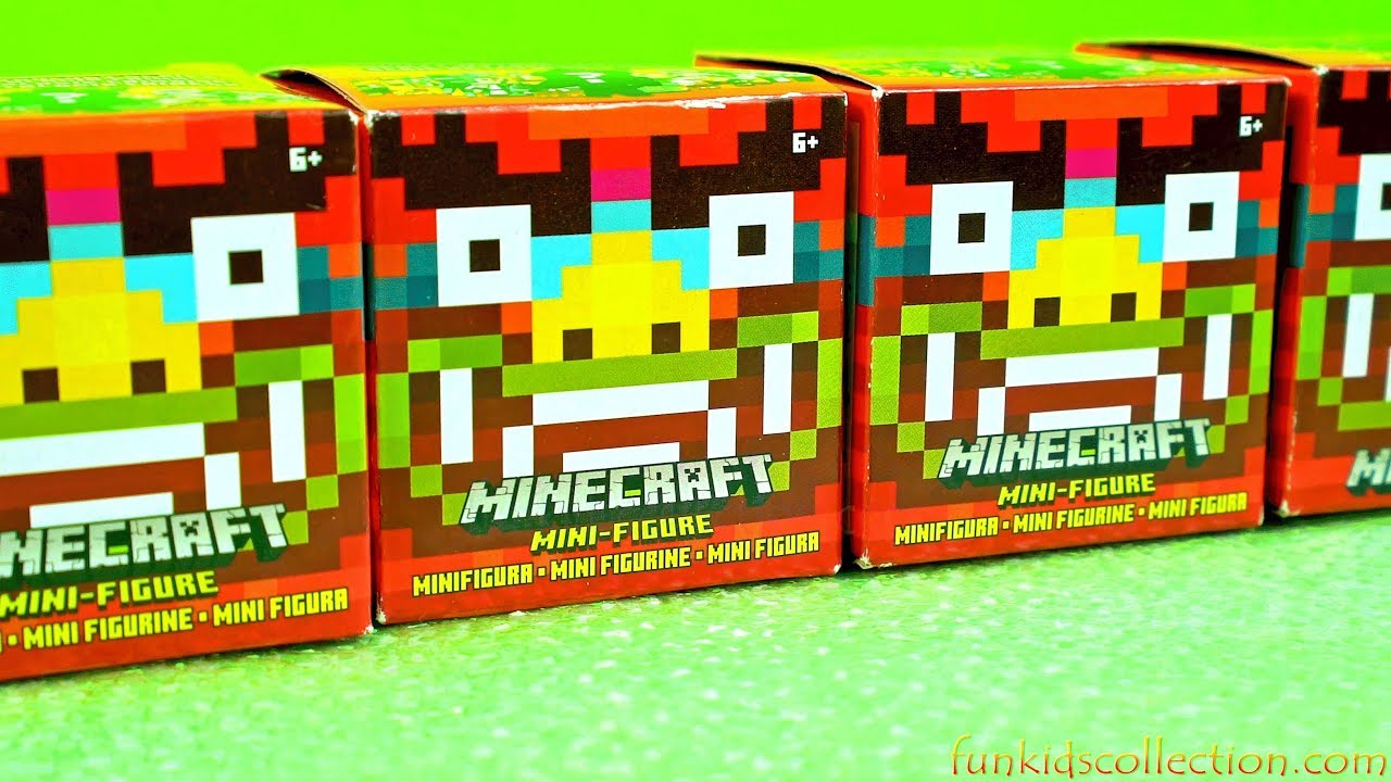 Minecraft Chinese Mythology Series 14 Blind Box. Unboxing Minecraft Mini Figure Series Toy Review
