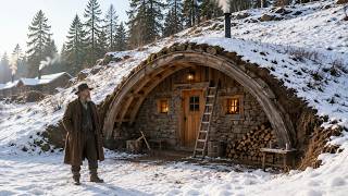 Settlers Mocked the Cabin He Dug Into a Hillside — Used 65% Less Firewood All Winter