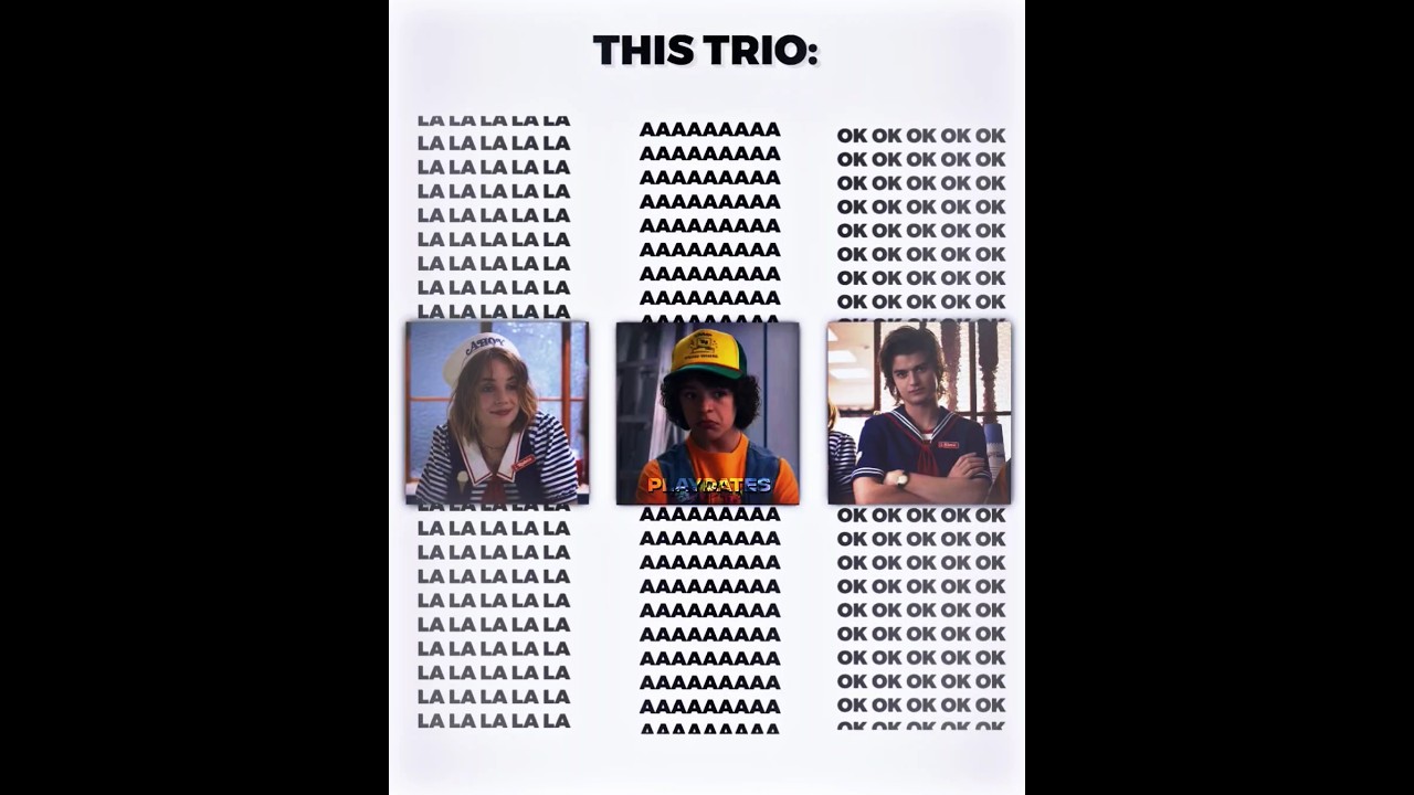 Best Trio Ever #strangerthings#robinbuckley#steveharrington#dustinhenderson#trio