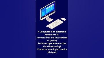What is Computer ! Computer kya hai ! Computer ytshorts  Youtube shorts