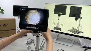 Andonstar Ad207S Digital Microscopereview-Upgraded Extension Column For Coin Collection