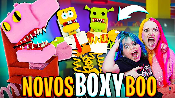 BOXY BOO EM: TRANSFORMAES BIZARRAS!  ROBLOX Boxy B...
