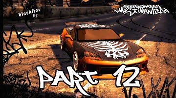 Need For Speed Most Wanted 2005 [Redux 3.04] Walkthrough - Part 12 // Blacklist 5. Webster