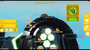 Getting 8Th Supreme Class In 💪🏻Lifting Simulator