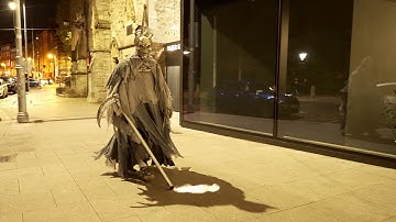 Scariest Prank for People Grim Reaper