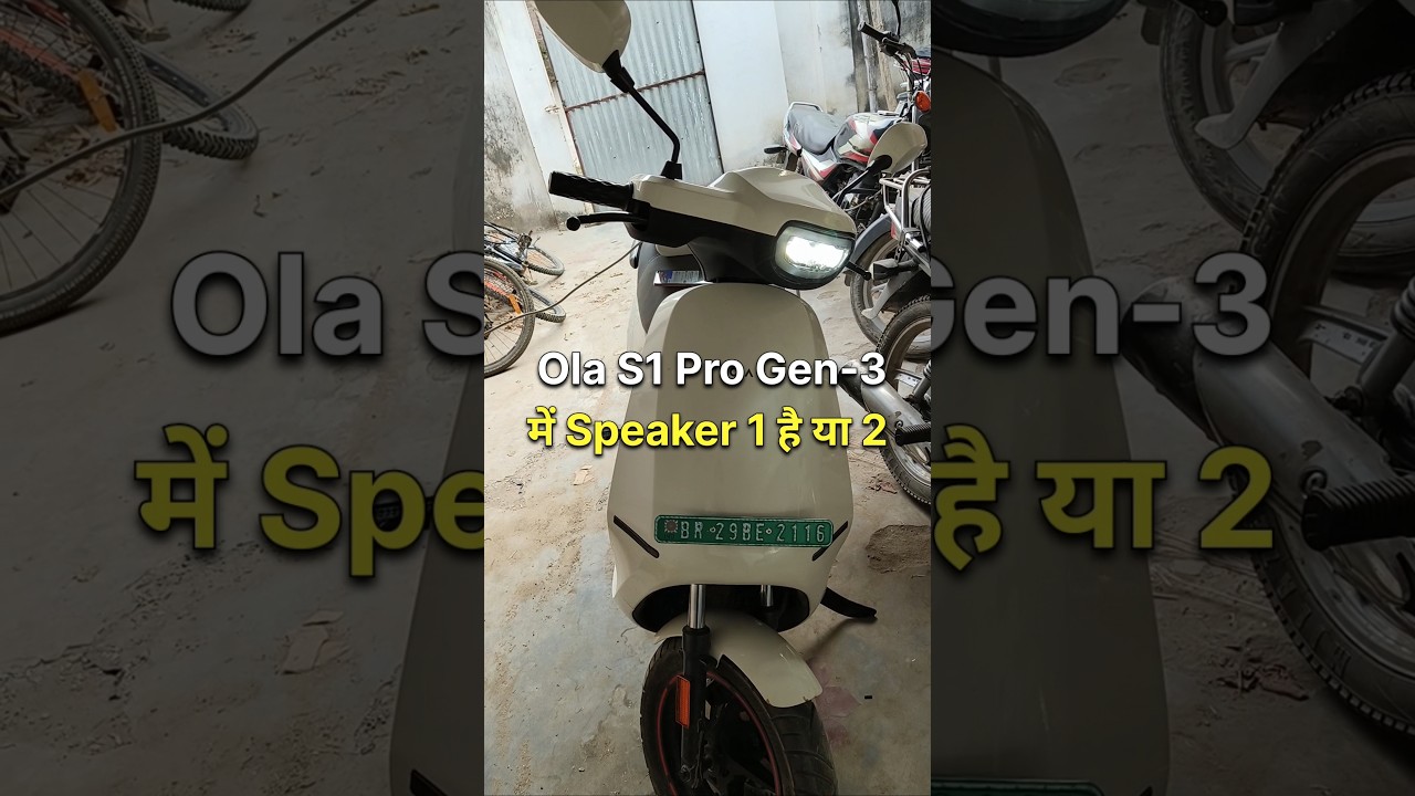 Speaker Test In Our Ola S1 Pro Gen-3 😍 