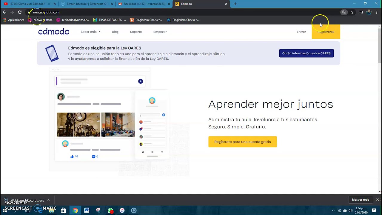 Como Cambiar Foto De Perfil En Edmodo
