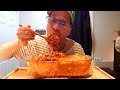 ASMR • Creamy  • Gnocchi • Lasagna • Mukbang Feast! With Homemade Sauce • Seanusca  Food!