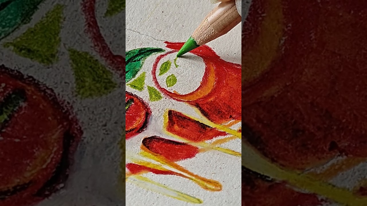 realistic 🍕 pizza slice drawing 