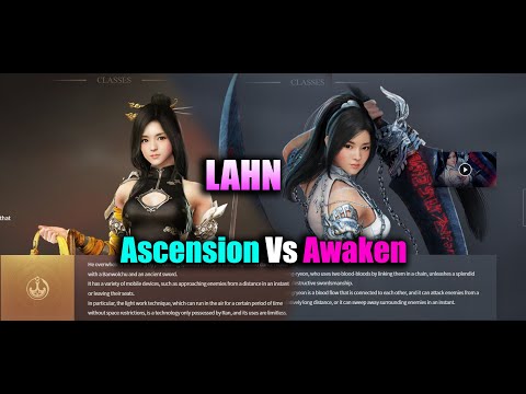 lahn  2022 New  Black Desert Mobile Lahn Ascension Vs Awaken Skill Reviews