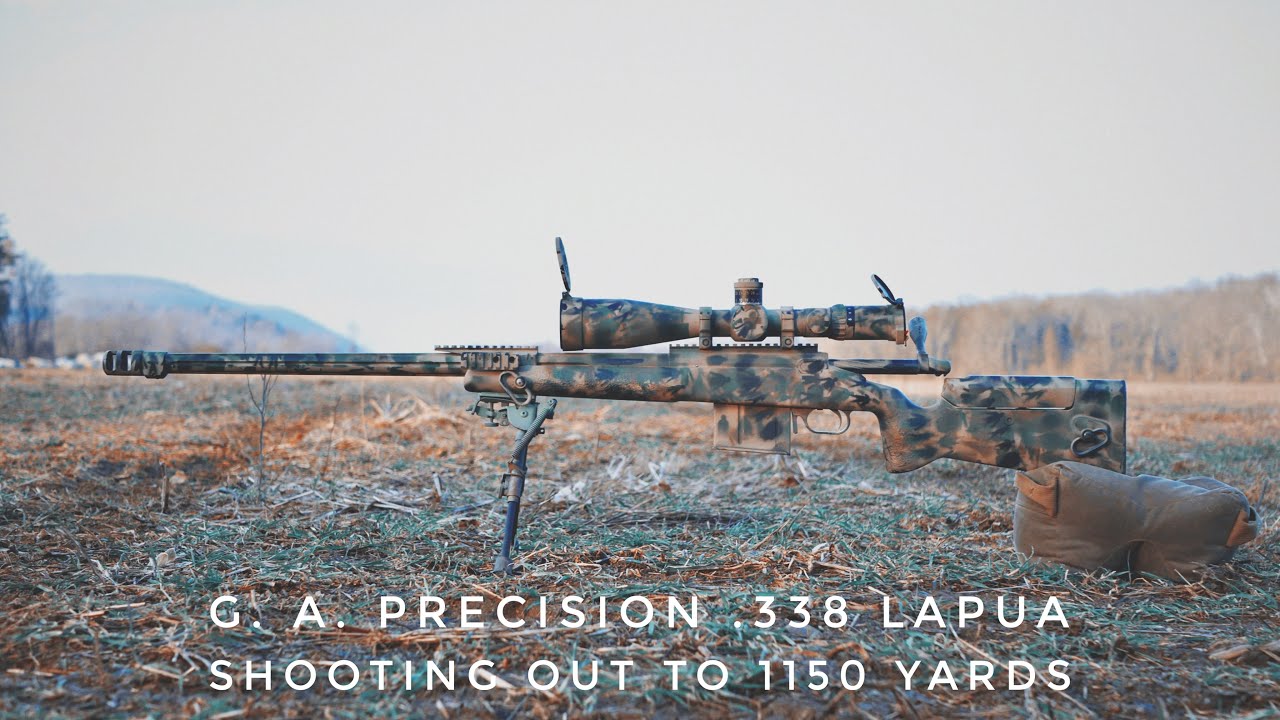 Surgeon Rifles .338 Lapua Magnum | G.A. Precision Built, стреляет на 1150 ярдов!!