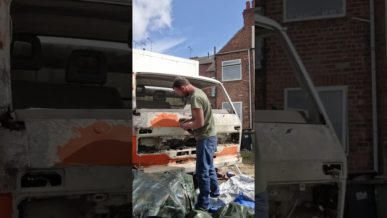 getting some body work done 