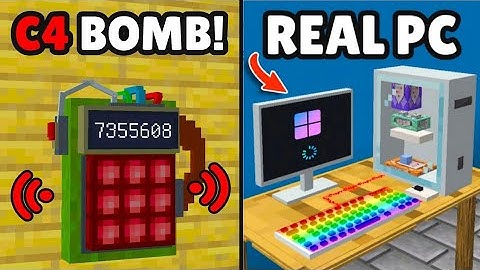 50+ NEW Redstone Hacks and Secret Working Bombs in Minecraft!