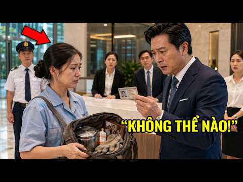 Cô Lao Công Bị Nghi Ăn Cắp Giữa Đại Sảnh... Đến Khi Mở Chiếc Túi Cũ, Vị Chủ Tịch Đứng Chết Lặng!