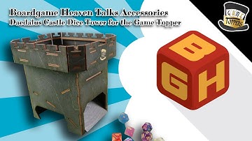 Board Game Heaven Talks Accessories 32: Daedalus Dice Tower for the Game Topper