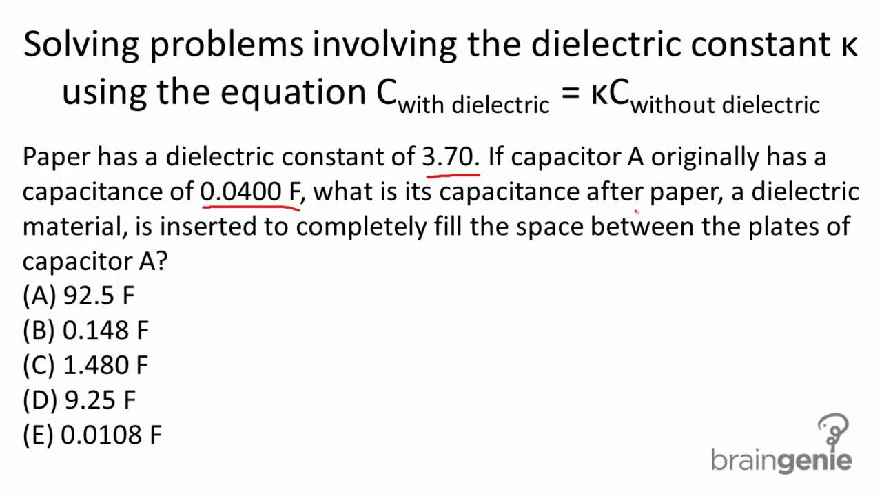 Dielectric Constant Equation dielectric-constant-equation