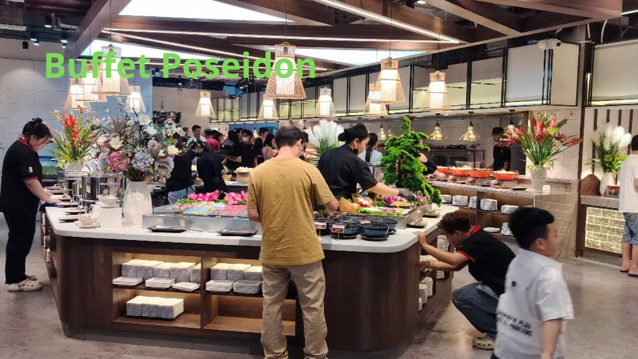 Review Buffet Poseidon Quận 7 – Ăn Là Ghiền
