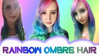 Rainbow Ombre Hair Tutorial