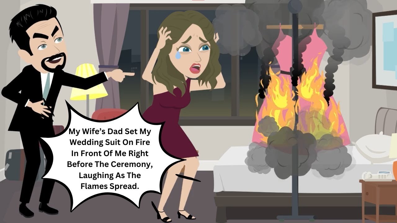 My Wife’s Dad Set My Wedding Suit On Fire In Front Of Me Right Before The Ceremony, Laughing As