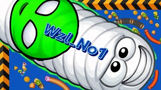 🐍WORMSZONE.IO🔥Ep109💥The hungriest snake👹Top 1 slither 💯by Wzl_No1 screenshot 5