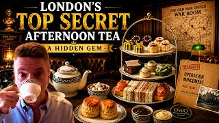 London's Top Secret Afternoon Tea - Don't Tell Churchill!