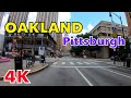 Driving Oakland 4K - Pittsburgh - PA