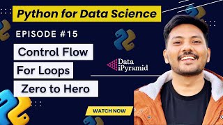 #15 || Python For Loop Tutorial || Real life examples || Python for data science