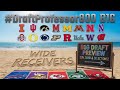 Draft Professor 800 Big 10 Wide Receivers